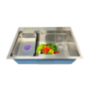 Chậu rửa bát inox 1 hố Fandi FD-HM7846