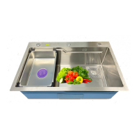 Chậu rửa bát inox 1 hố Fandi FD-HM7846