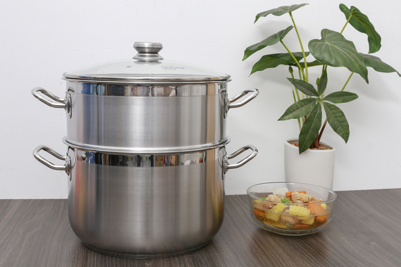 noi-xung-inox-3-day-30cm-fivestar Nồi xửng hấp inox Fivestar 30cm
