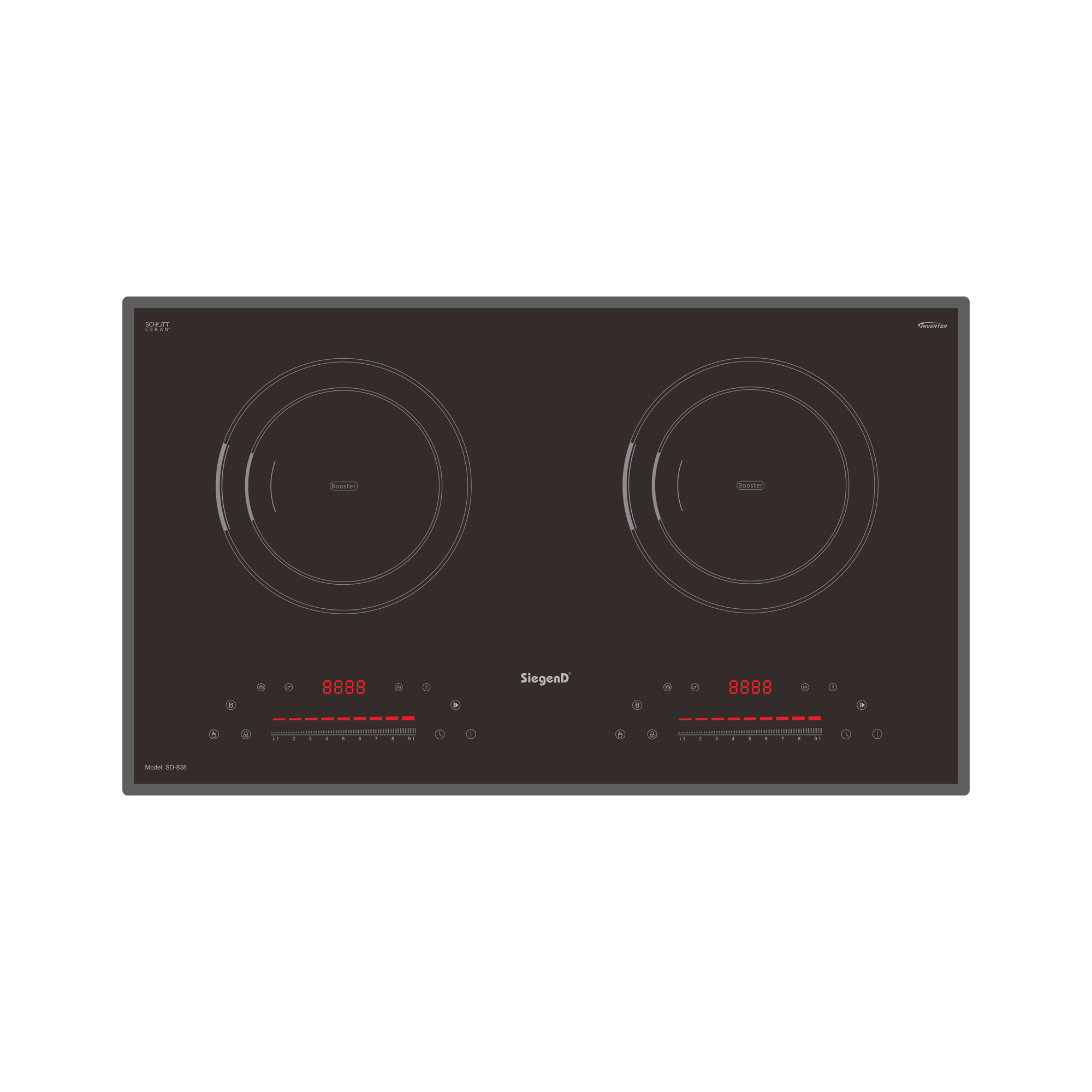 sd838 Bếp từ đôi SIEGEND SD-838
